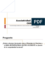 Asociatividad AMCO - CHINCHINA