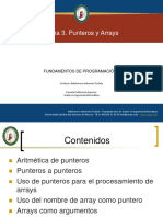 Tema 3.-Punteros y Arrays