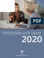 Rattshjalp Och Taxor 2020