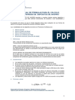Manual de Fórmulas de Cálculo de Interés de Cuentas de Ahorro - 02.11.2019