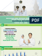 Bahan Tayang Sambutan Bupati - Konpub Ranwal RPJMD