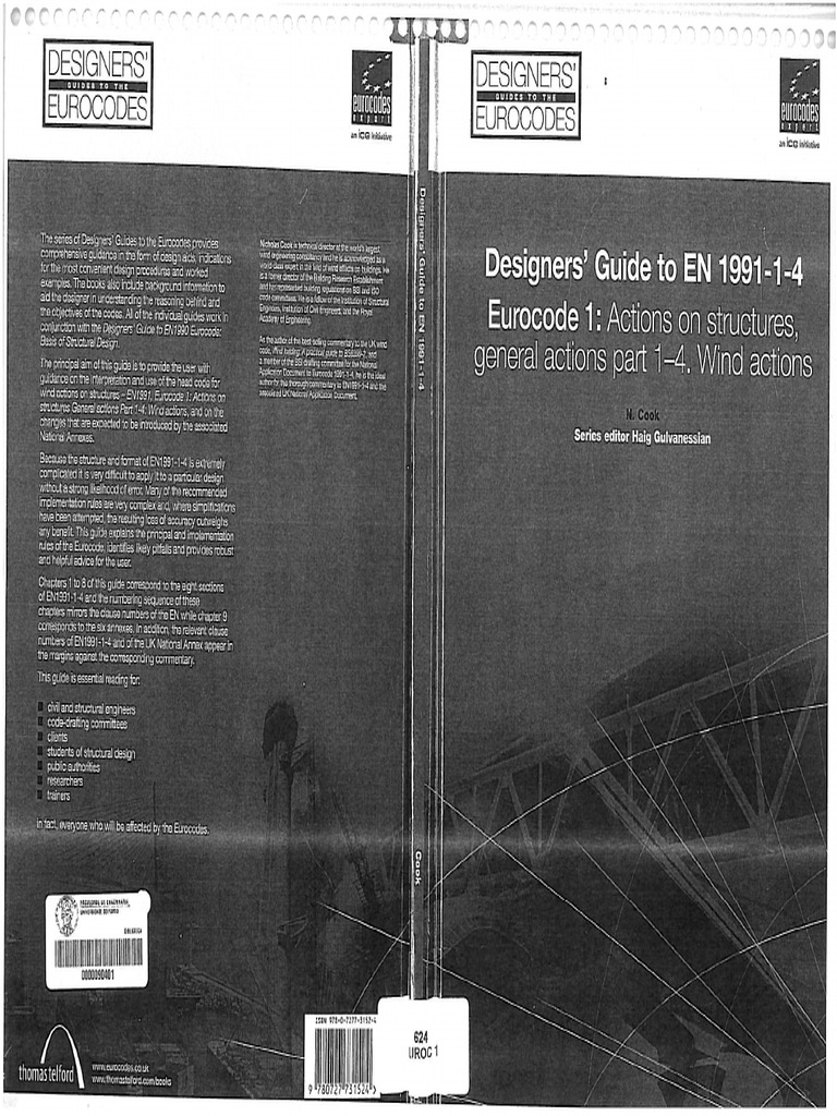 N. Cook - Designers' Guide To en 1991-1-4 Eurocode 1 - Actions On ...