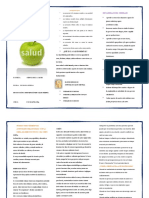 Triptico Salud Mental