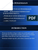 KD Pengemasan Produk Pangan