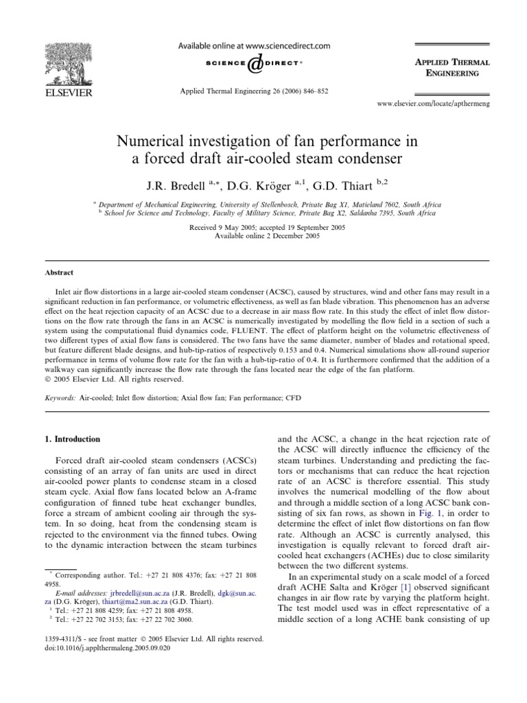 CFD Study on Fan Performance | PDF | Flow Measurement | Fluid Dynamics