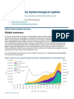 COVID-19 Weekly Epidemiological Update: Global Summary