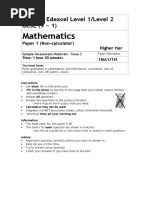 Stage 2 Maths Test A Questions | PDF | Mathematics
