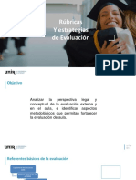 Rúbricas y Estrategias de Evaluación