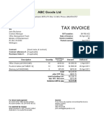 Goods-Invoice - by Waqar Ahmad