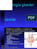 Chirurgia glandei tiroide