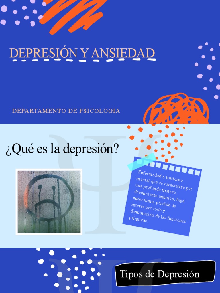 Depresión y Ansiedad | PDF | Ansiedad | Depresión (estado de ánimo)