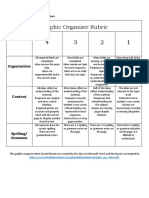 Graphic Organizer Rubric