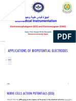 ةيويحو ةيبط سايق ةزهجأ Biomedical Instrumentation: Electroencephalogram (EEG) and Electromyogram (EMG)