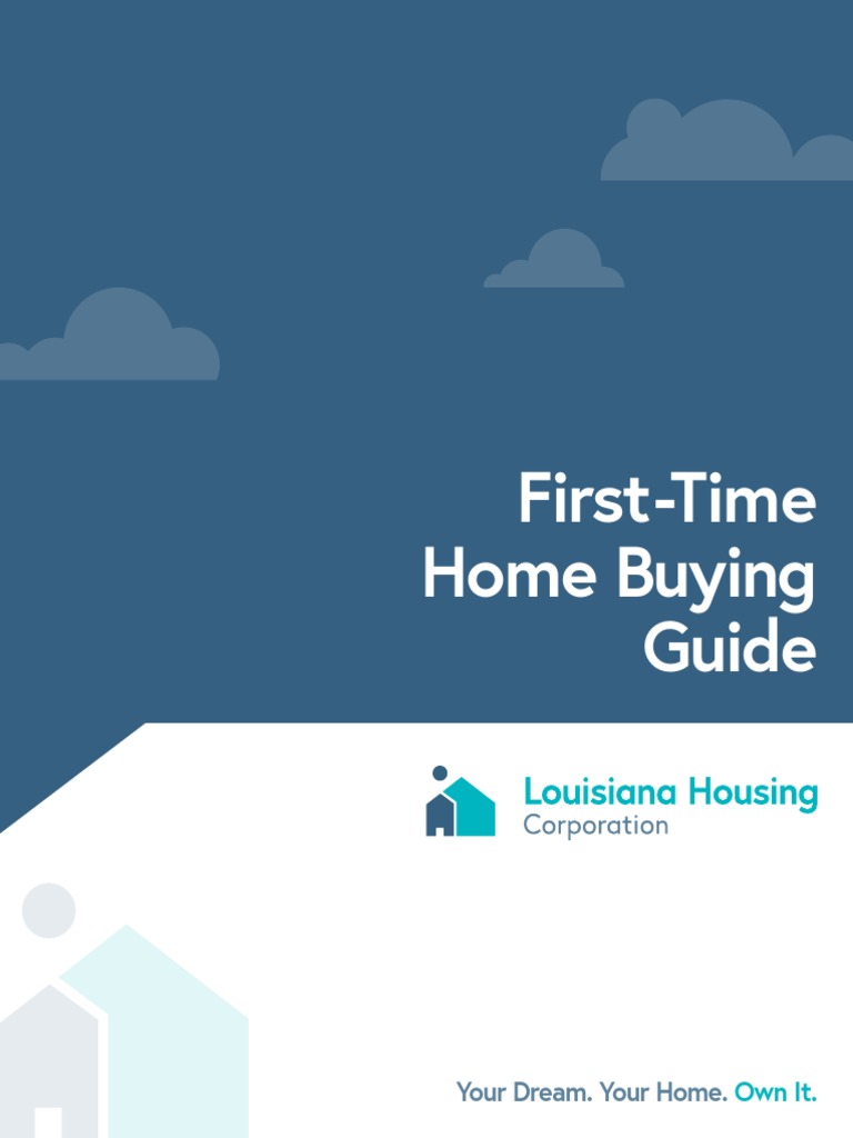 LHCs FirstTime Home Buying Guide PDF Mortgage Loan Annual