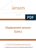 Measure Displacement and Position with Capacitive and Optical Sensors