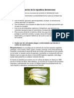 Fertilización de La Republica Dominicana