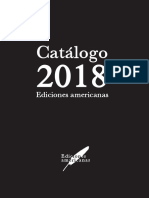 Catálogo EDICIONES AMERICANAS
