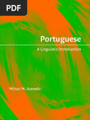 Portuguese A Linguistic Introduction Milton Mariano - 