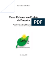 Como Elaborar Um Projeto de Pesquisa