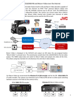 The GY-HC500/550/900 IFB and Return Video Over The Internet