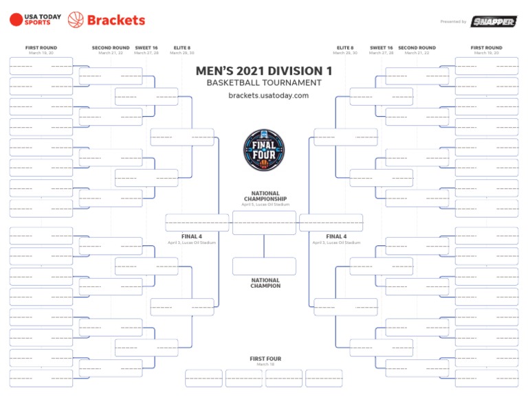 2021 NCAA Tournament Bracket | PDF