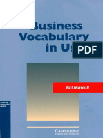 Cambridge Business Vocabulary in Use Int