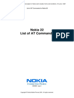 22 List of At-Commands en