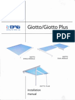 Installing the Italian Way: Giotto/Giotto Plus Awning Installation Manual