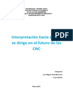 Interpretación Hacia Donde Se Dirige en El Futuro de Las CNC