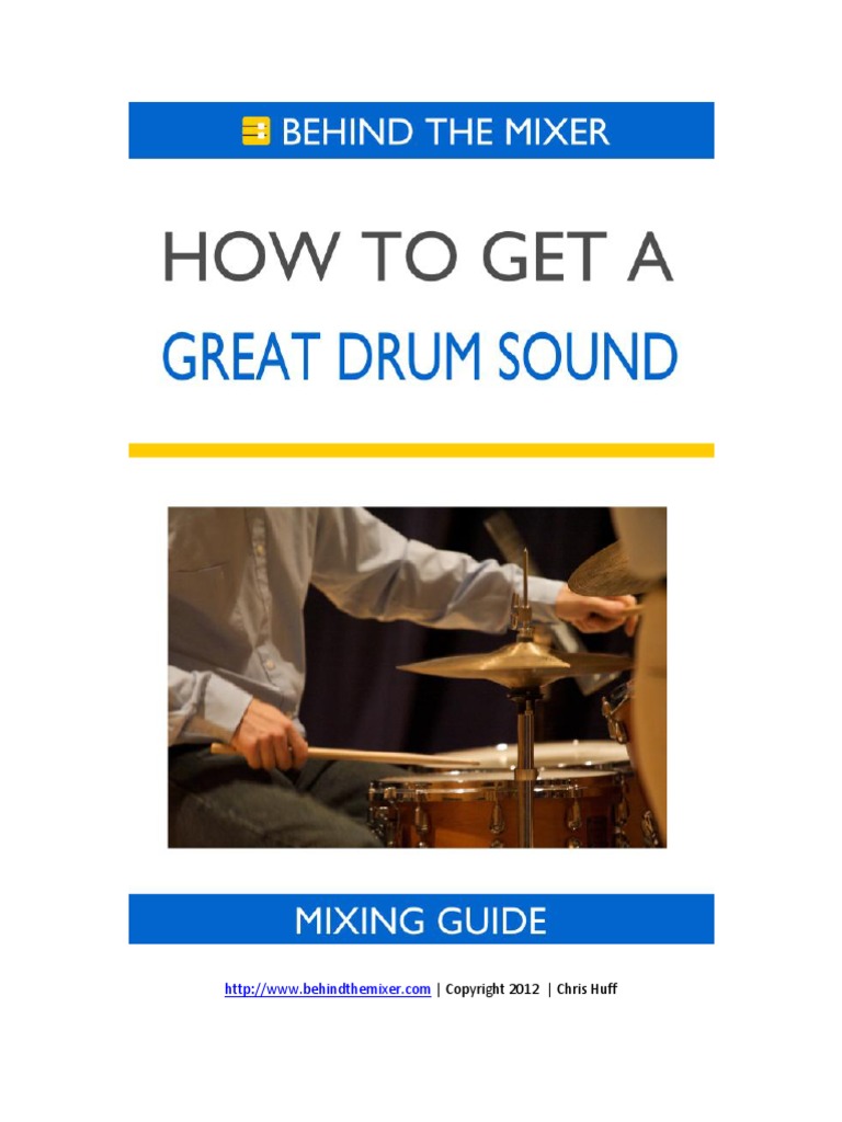 The Drum Mixing Guide PDF Drum Kit Drum