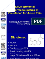 Developmental Pharmacokinetics of Diclofenac For Acute Pain: Standing JF, Howard RF, Johnston A, Savage I, Wong ICK