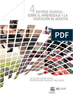 Informe Mundial Sobre El Aprendizaje y La Educación de Adultos