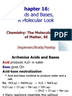 Acids and Bases, A Molecular Look: Chemistry: The Molecular Nature of Matter, 6E
