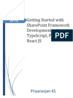 Getting Started With SharePoint Framework Development Using TypeScript, PnP JS and React JS