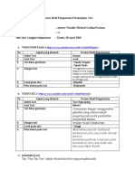 Format Hasil Pengamatan Pertunjukan Tari (Home Learning Ke 7) Kelas 7