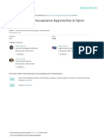 BERINEIR, 2009mindfulness - and - Acceptance - Approaches - in - Sport - Per