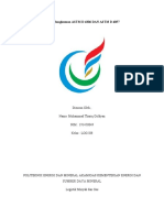 Rangkuman ASTM D 4057 DAN ASTM D 4306 Muhammad Thariq Goldyan 191450049 LOG 2B