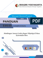 Panduan Wonogiri Student Festival 2021 Essay Competition