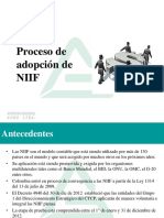 Resumen Ejecutivo Proceso de Adopcion IFRS 2012