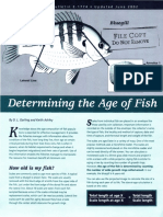 Determining The Age of Fish: Bluegill