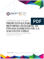 Propuesta Reforma de Financiamiento Integral a La Salud