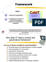 C T Framework: Cobit Cobit