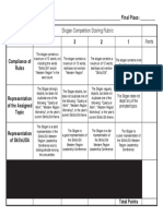 Slogan Competition Scoring Rubric: Competing School Name: - Final Place