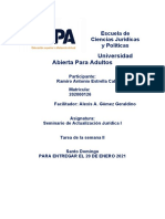 Seminario de Actualización Jurídica I