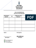 DepEd Cebu City School Division CIGP and Intervention Plan for 2nd Grading Period