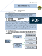 Cara Membuat Teks Prosedur