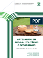 Artesanato em Argila Utilitários e Decorativos