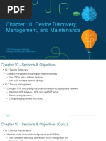 Chapter 10: Device Discovery, Management, and Maintenance