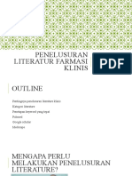 Penelusuran Literatur Farmasi Klinis Ok