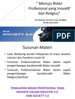 Menuju Bidan Profesional Yang Inovatif Dan Religius